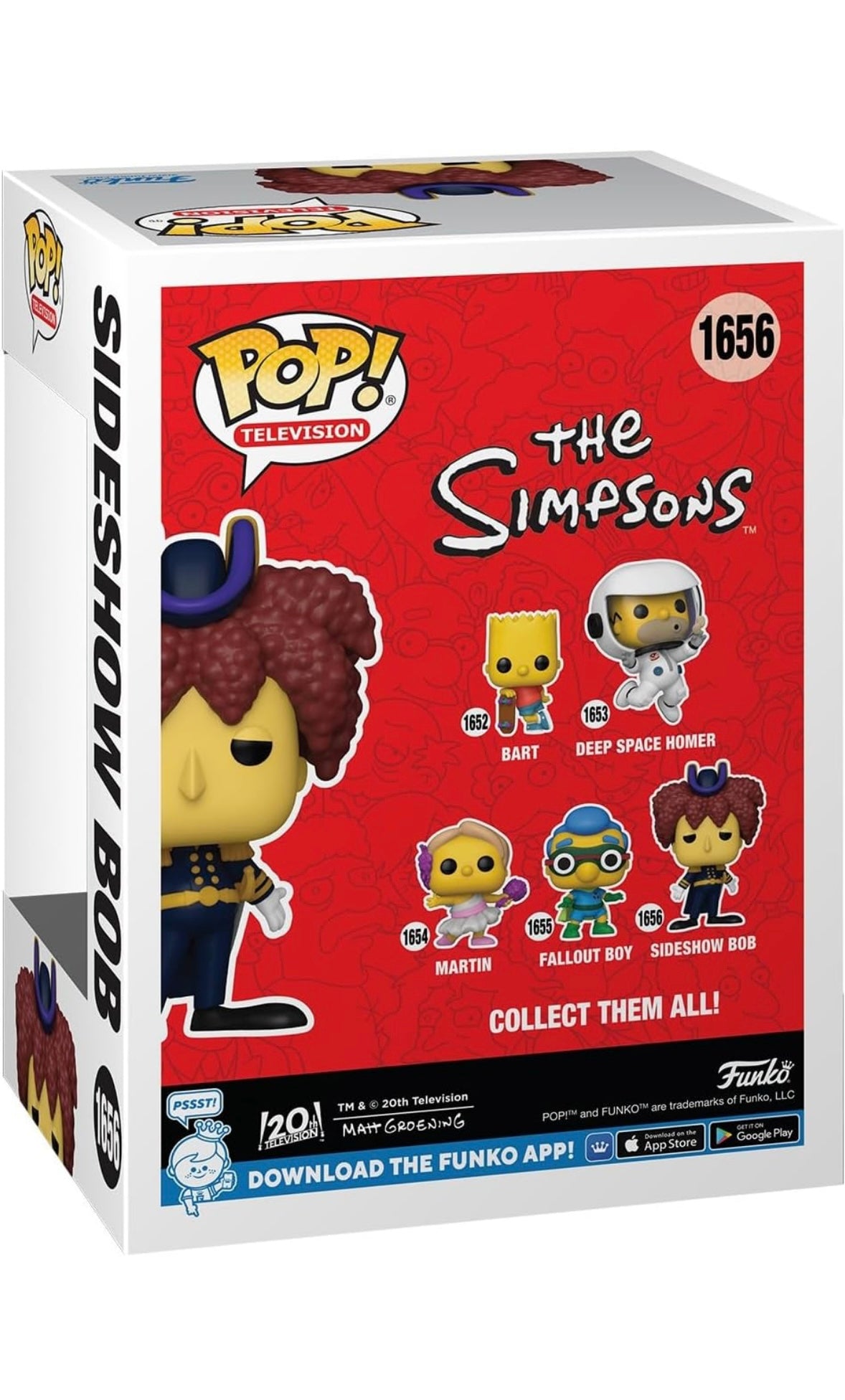 Funko Pop! The Simpsons – Sideshow Bob #1656