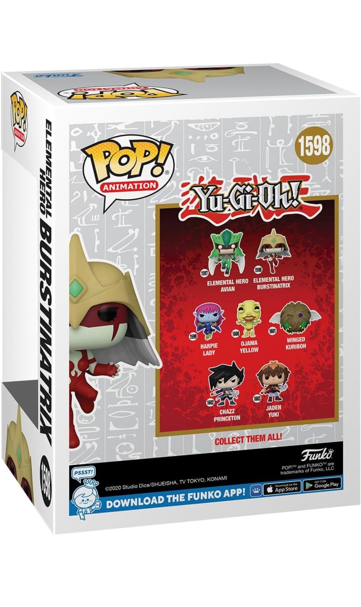 Funko Pop! Animation – Elemental Hero Burstinatrix #1598 | Yu-Gi-Oh!