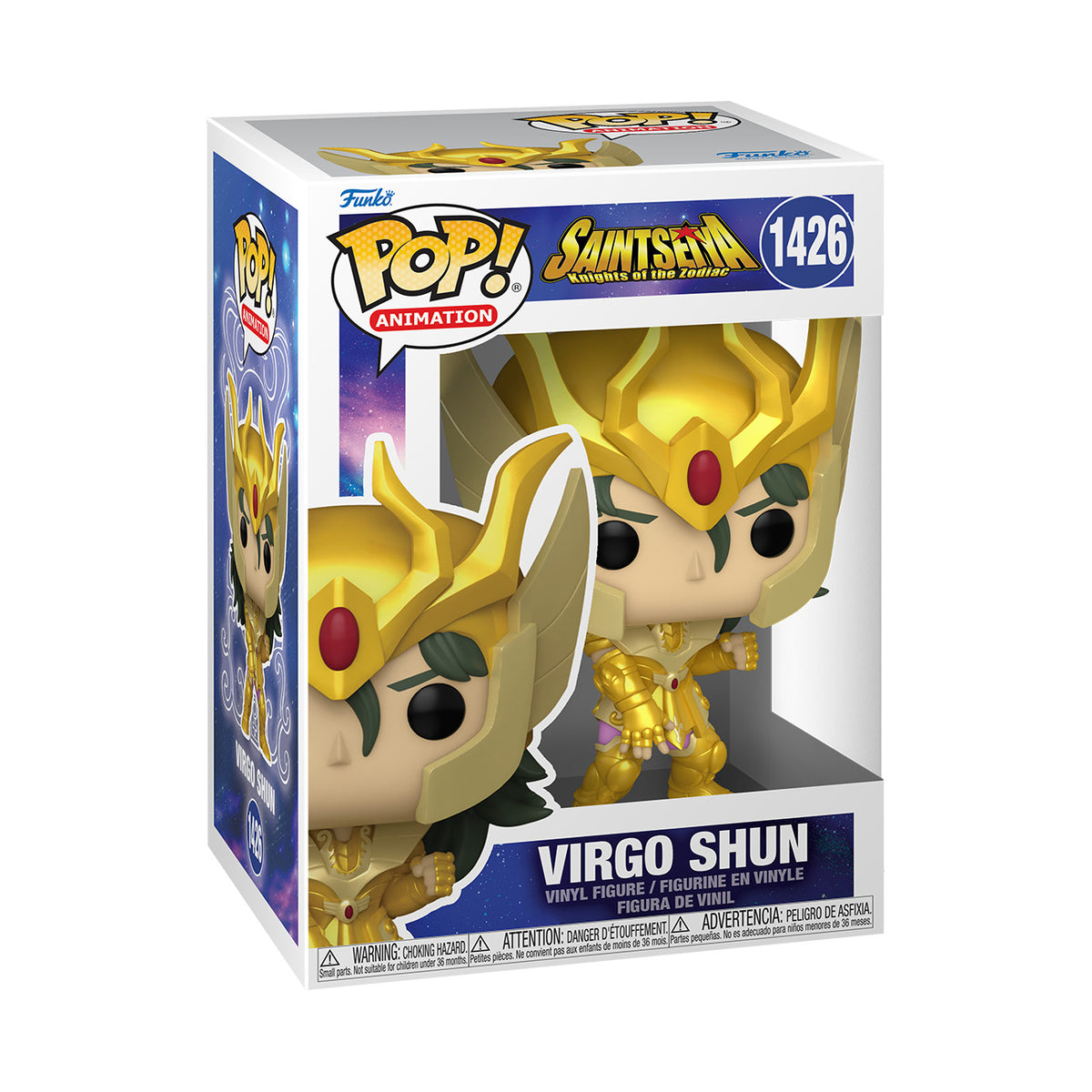 Funko Pop! Animation #1426 – Virgo Shun (Gold Suit) | Saint Seiya
