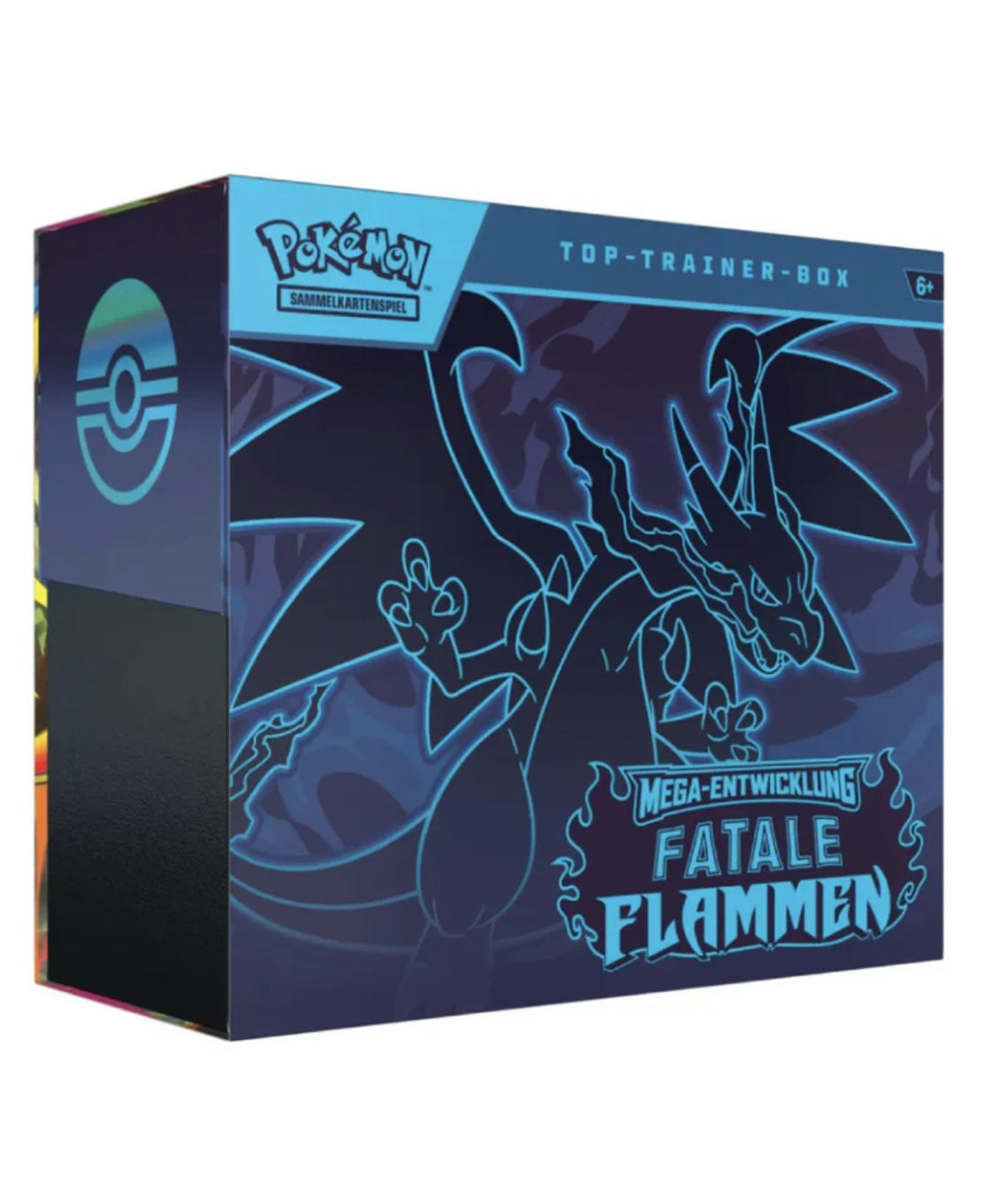 Pokémon TCG – Mega-Entwicklung: Fatale Flammen | Top-Trainer-Box | Deutsch