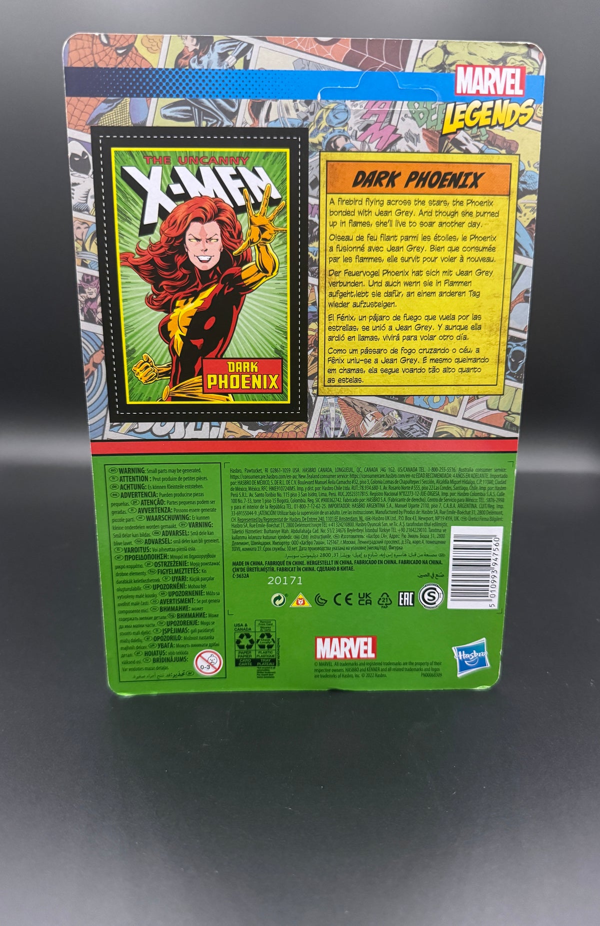 Kenner / Hasbro – X-Men Dark Phoenix | Marvel Legends Retro Collection | UNPUNCHED