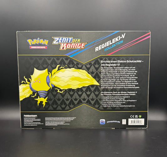 Pokémon TCG – Zenit der Könige: Regieleki-V Kollektion | Schwert & Schild | DE | NEU & SEALED