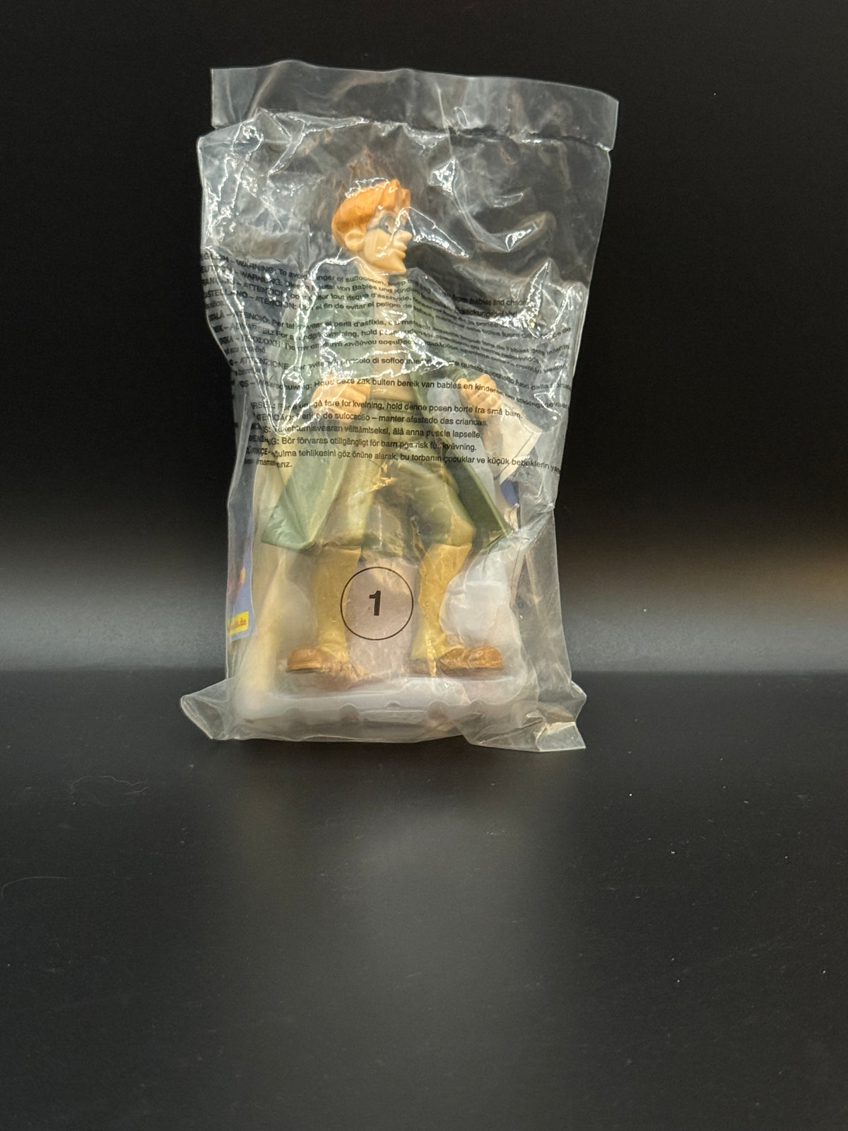 McDonald's Happy Meal – Disney Atlantis: The Lost Empire Milo Thatch Figur #1 | 2001 | NEU & SEALED