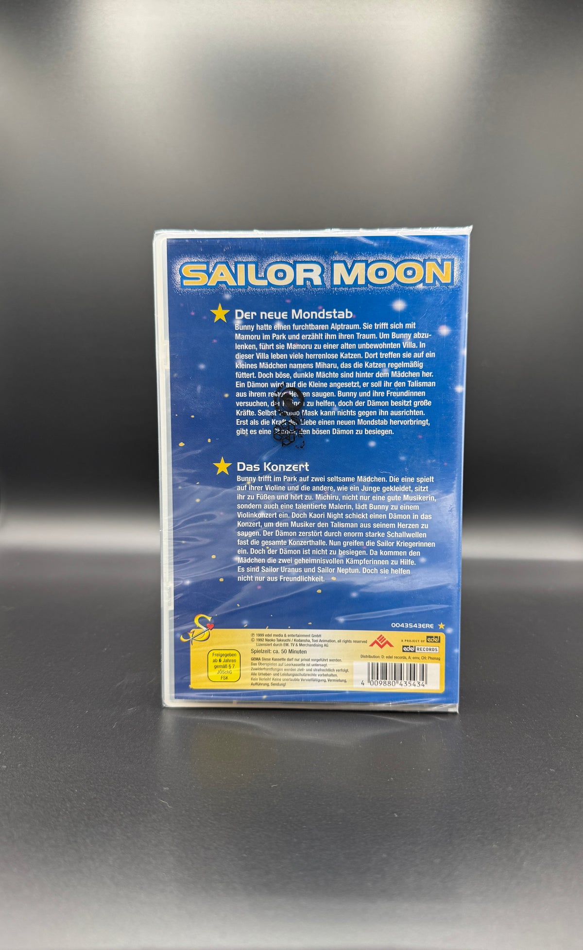 Sailor Moon – VHS Vol. 21 | Der neue Mondstab & Das Konzert | Deutsche Synchronfassung | NEU & SEALED