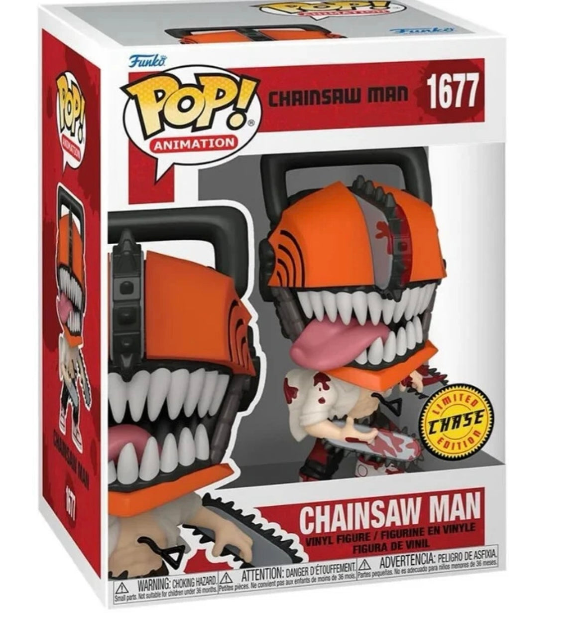 Funko Pop! Animation – Chainsaw Man #1677 | Bloody Chase Limited Edition