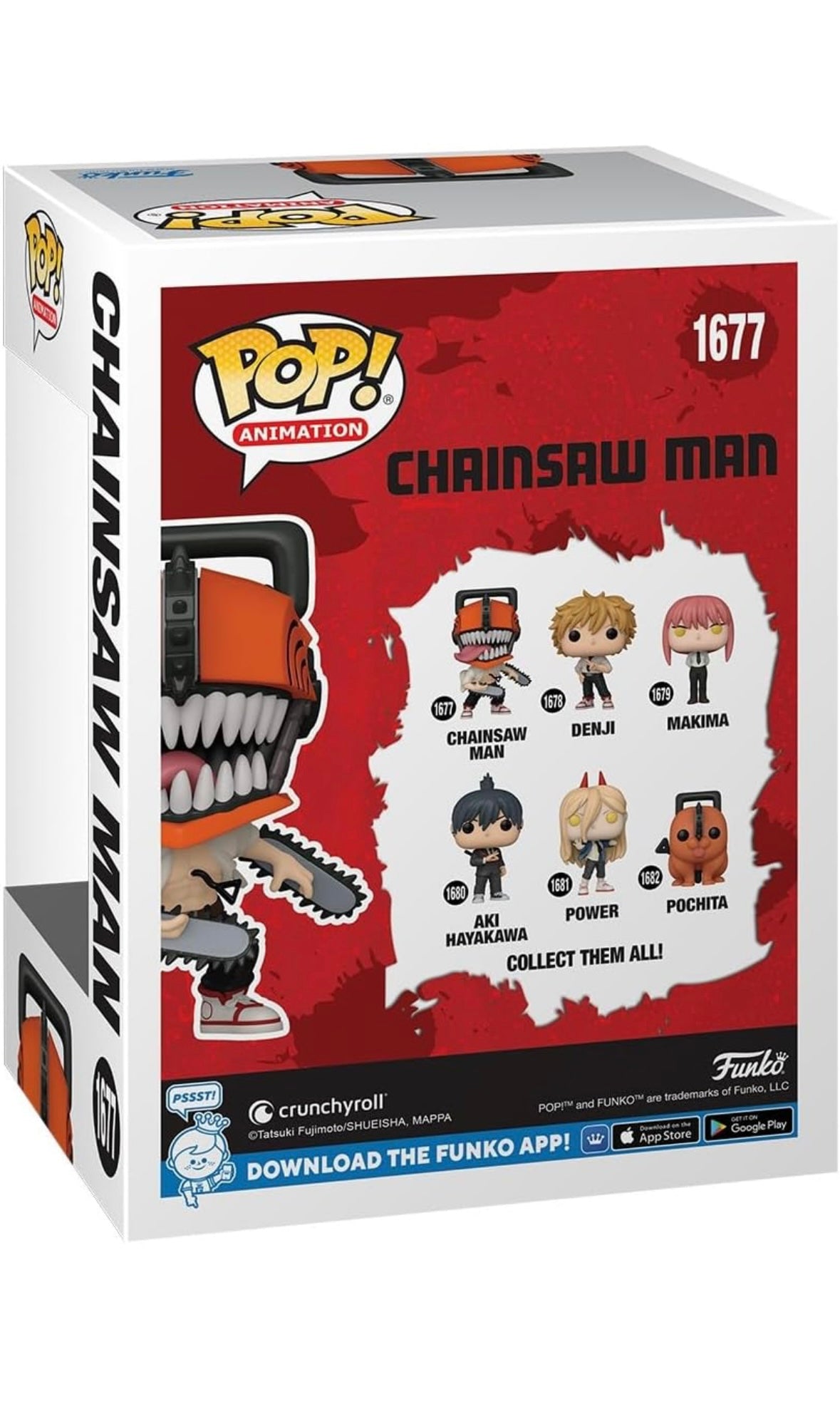Funko Pop! Animation – Chainsaw Man #1677 | Bloody Chase Limited Edition