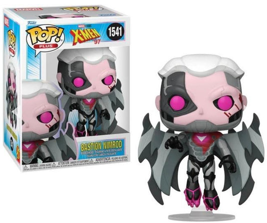 Funko Pop! Plus Marvel X-Men '97 – Bastion (Nimrod) #1541 | Chase Variant – Battle-Damaged Edition