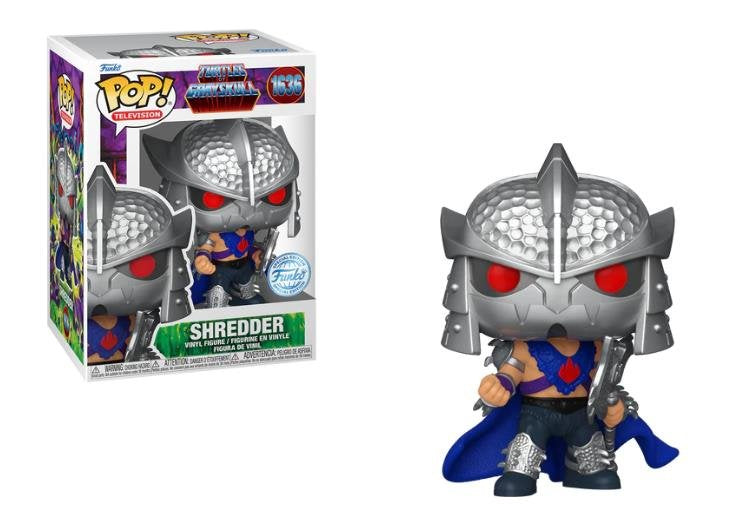 Funko Pop! TV – Shredder (Turtles of Grayskull) #1636 | Target Exclusive – From the Vault