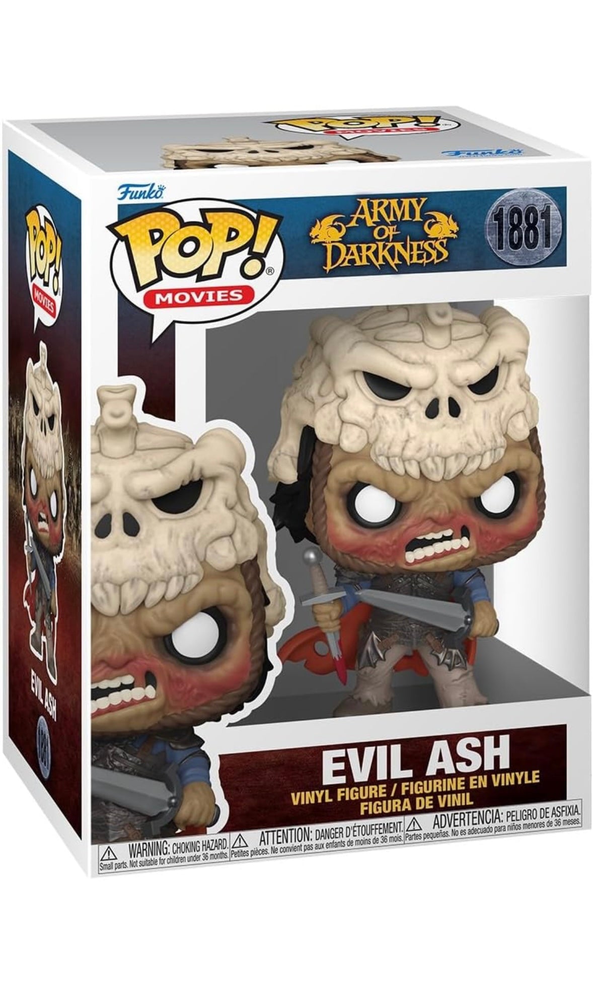 Funko Pop! Movies – Evil Ash (with Swords) #1881 | Army of Darkness