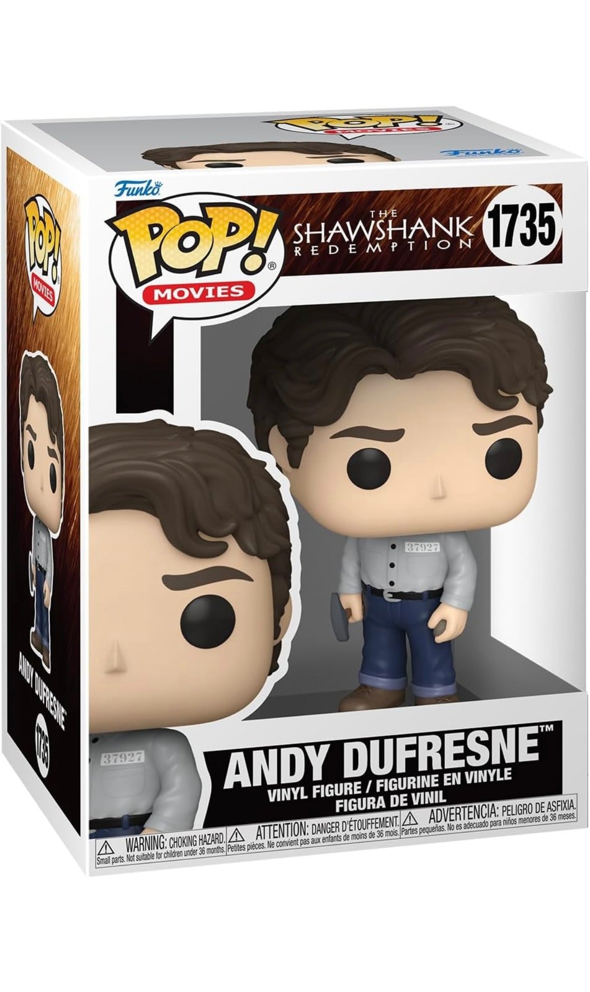 Funko Pop! Movies – Andy Dufresne #1735 | The Shawshank Redemption