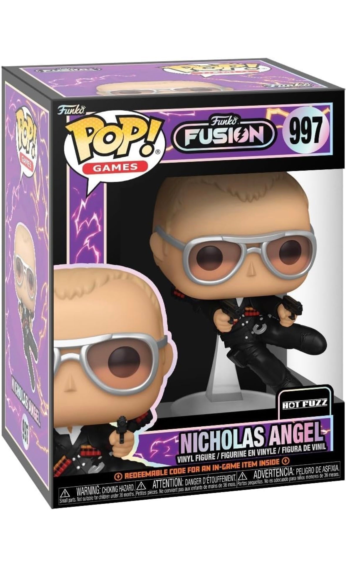Funko Pop! Games #997 – Nicholas Angel | Funko Fusion | Hot Fuzz