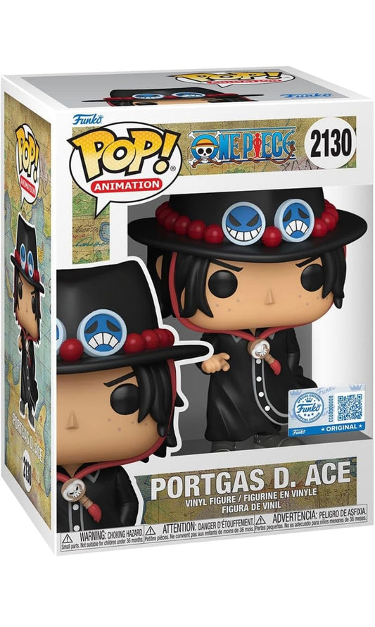 Funko Pop! #2130 – Portgas D. Ace | One Piece | Chalice Collectibles Exclusive