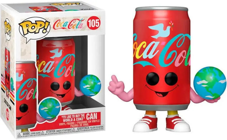 Funko Pop! Ad Icons #105 – „I'd Like to Buy the World a Coke" Can | Coca-Cola