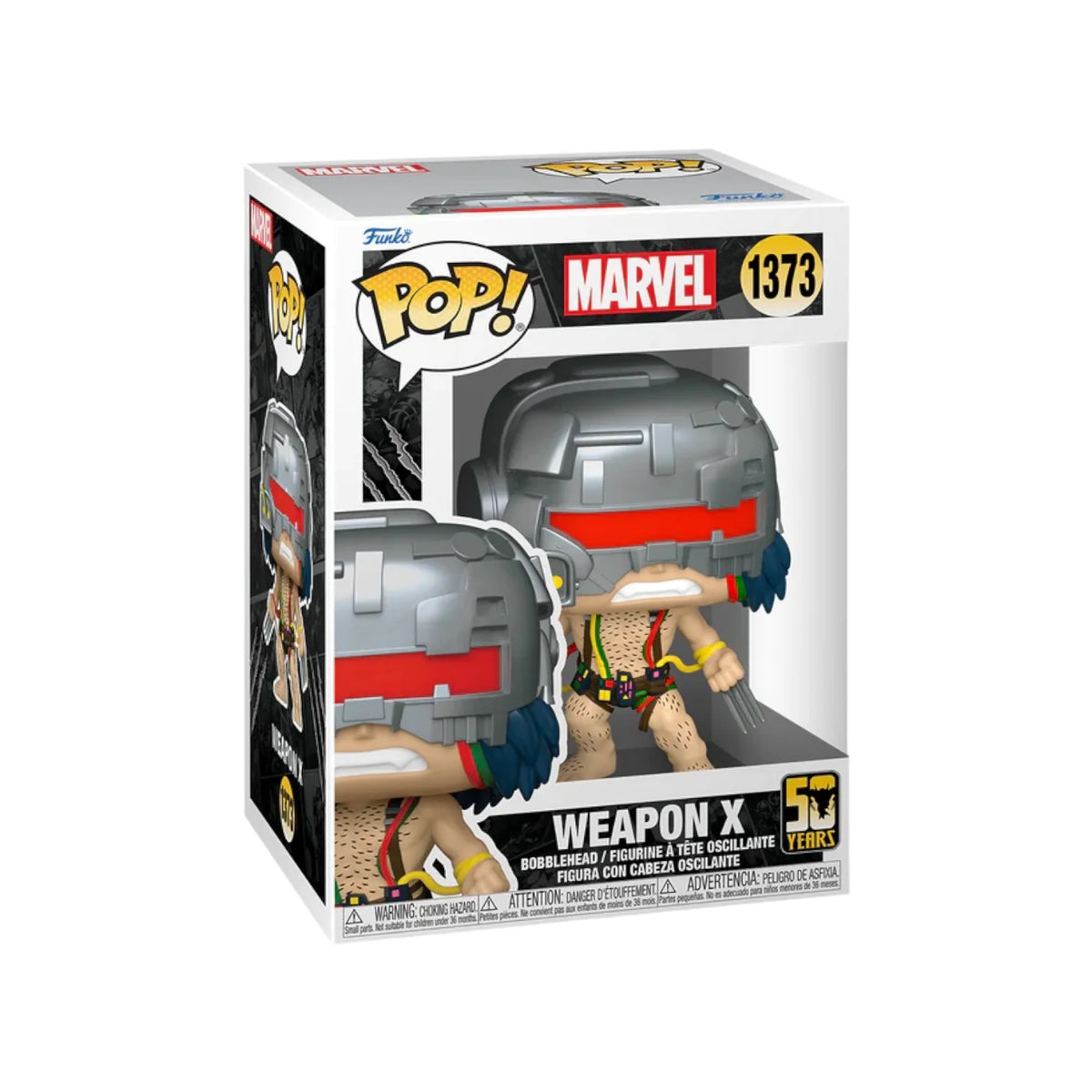 Funko Pop! Marvel #1373 – Weapon X | Wolverine 50 Years Edition