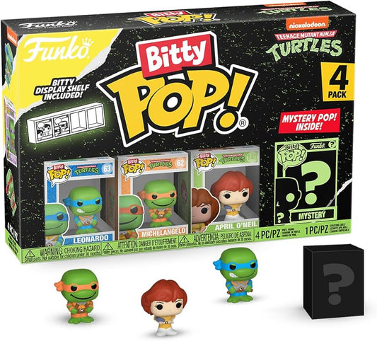 Funko Bitty Pop! – Teenage Mutant Ninja Turtles 4er-Pack Serie 1 | Mystery Pop!