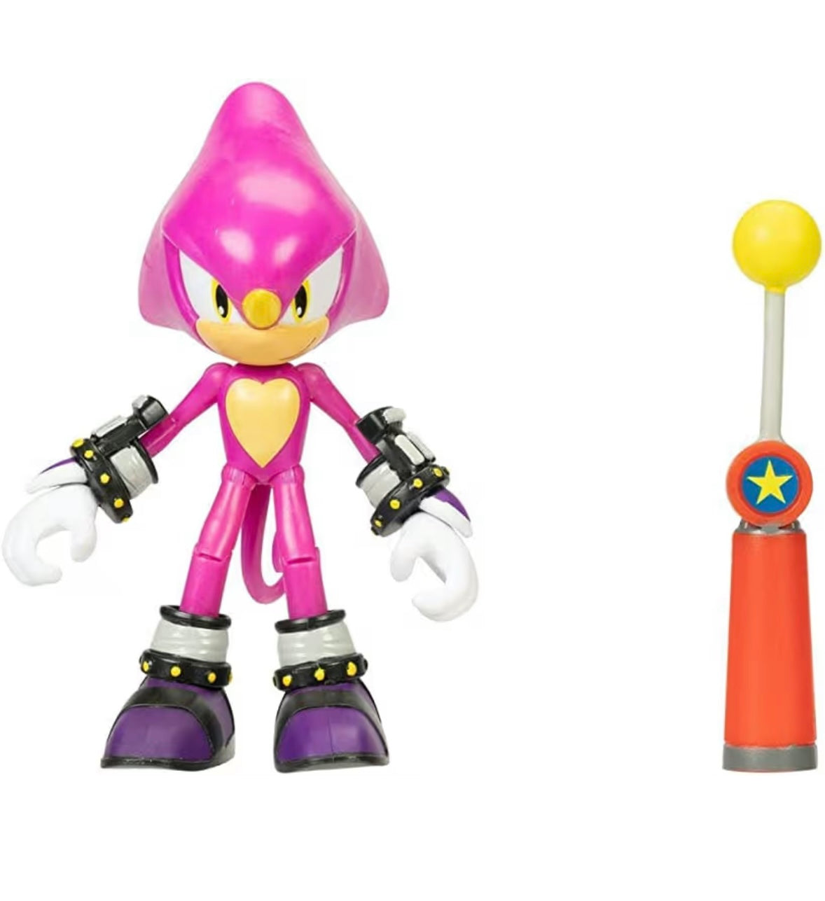 Jakks Pacific – Sonic the Hedgehog: Espio | 4" Actionfigur mit Zubehör | SEGA