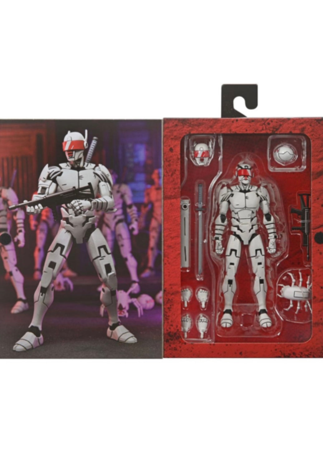 NECA – TMNT The Last Ronin | Ultimate Elite Synja Patrol Bot | 7" Scale Actionfigur