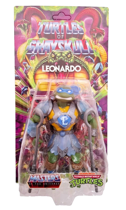 Mattel – Masters of the Universe | Turtles of Grayskull Leonardo | UNPUNCHED