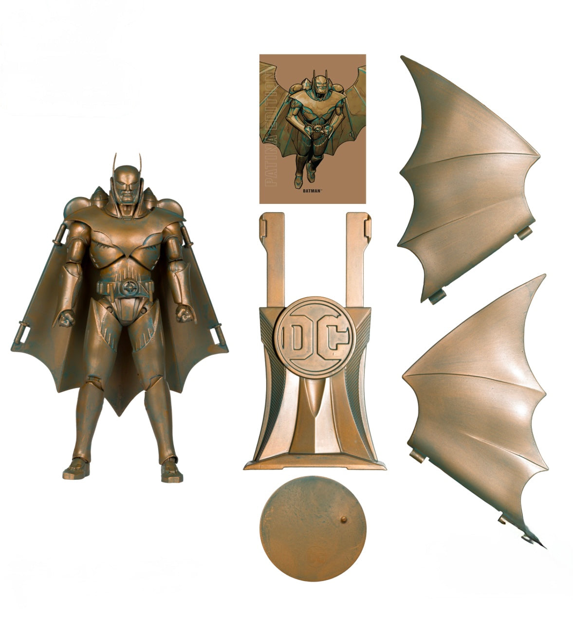 McFarlane Toys – DC Multiverse Armored Batman (Patina Edition) | Kingdom Come | Gold Label | Limitiert auf 6.400 Stück