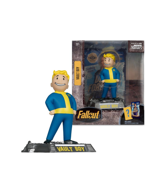 McFarlane Toys – Fallout TV Series | Vault Boy | Movie Maniacs Posed Figure | Limitiert auf 7.250 Stück