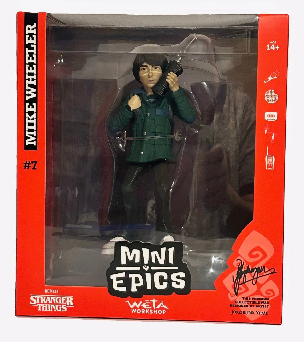 Mini Epics #7 | Mike Wheeler | Stranger Things Season 1 | Vinyl Figur