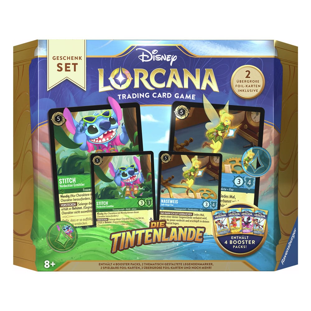 Ravensburger – Disney Lorcana | Die Tintenlande | Geschenk-Set | Stitch & Naseweis | Deutsch