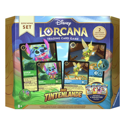 Ravensburger – Disney Lorcana | Die Tintenlande | Geschenk-Set | Stitch & Naseweis | Deutsch
