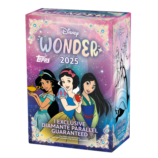Topps – Disney Wonder 2025 | Value Blaster Box | 7 Packs | 42 Karten | NEU & SEALED