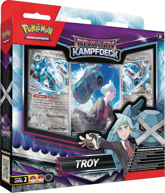 Pokémon TCG | Rivalen-Kampfdeck Troy | Metagross-ex | Deutsch
