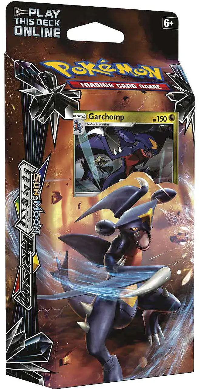 Pokémon TCG – Sonne & Mond: Ultra Prisma | Mach Strike Theme Deck | Garchomp & Lucario | Englisch