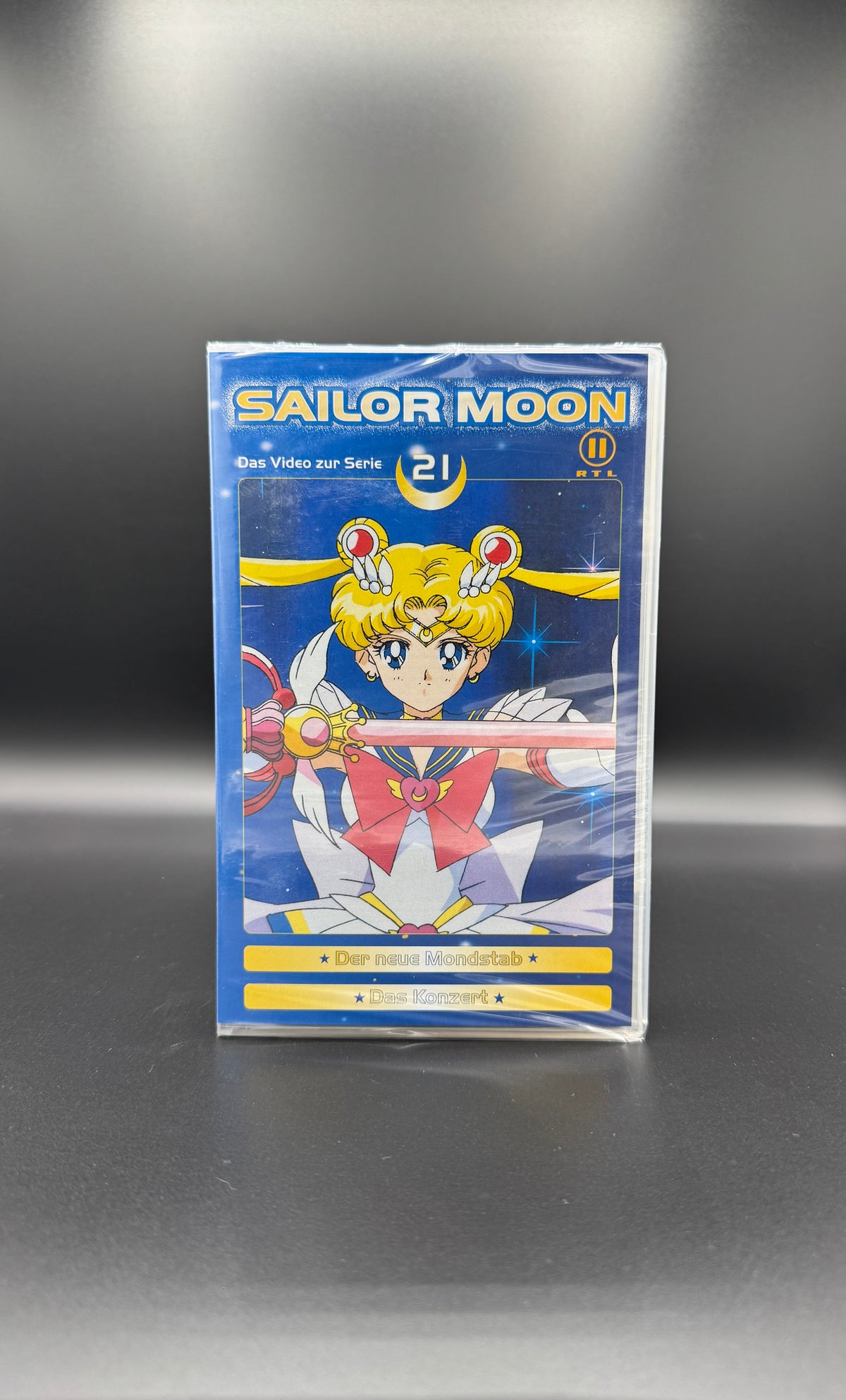 Sailor Moon – VHS Vol. 21 | Der neue Mondstab & Das Konzert | Deutsche Synchronfassung | NEU & SEALED