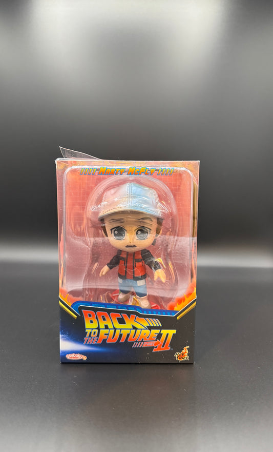Hot Toys – Cosbaby – Marty McFly | Back to the Future Part II | Vinyl Figur | B-Ware