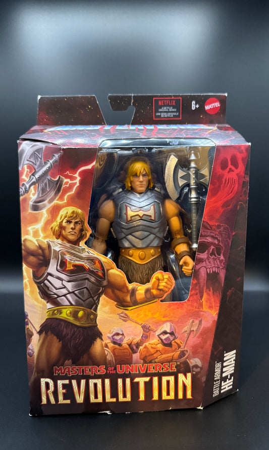 Mattel – Masters of the Universe Masterverse | Battle Armor He-Man | Revolution | B-Ware