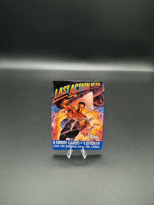 Topps – The Last Action Hero | Movie Trading Cards | Booster Pack | 1993 | NEU & SEALED