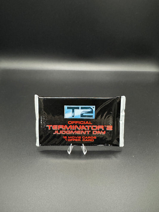 Impel – Terminator 2: Judgment Day | Movie Trading Cards | Booster Pack | 1991 | NEU & SEALED