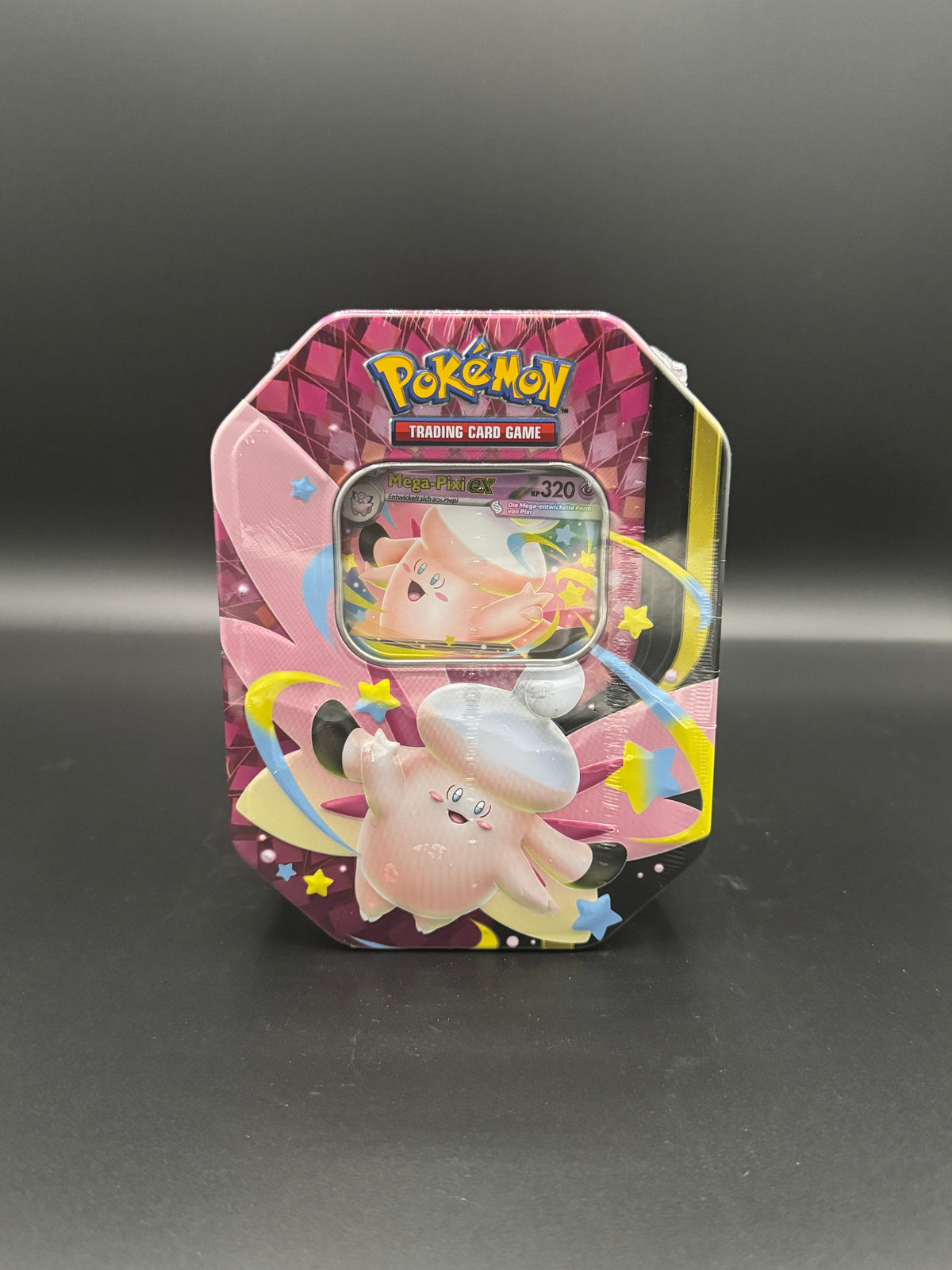 Pokémon TCG – Mega-Pixi-ex Tin-Box | Deutsch | NEU & SEALED
