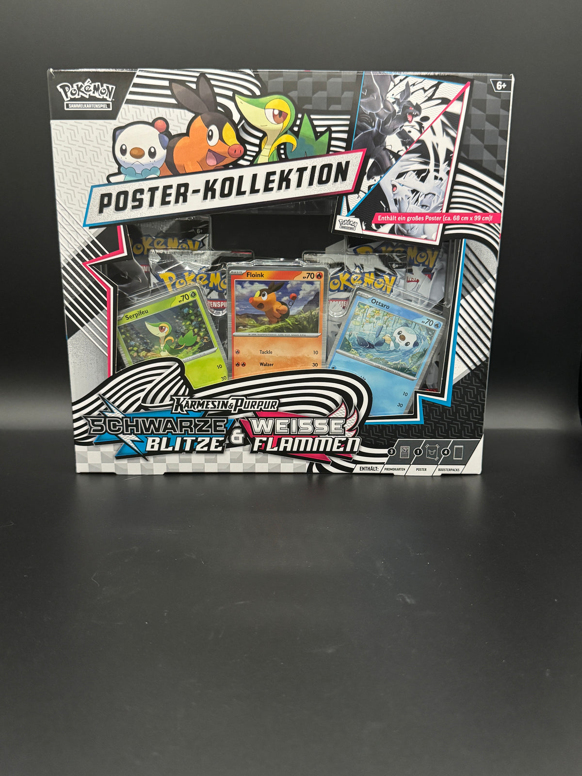 Pokémon TCG – Schwarze Blitze & Weiße Flammen | Poster-Kollektion | DE | NEU & SEALED