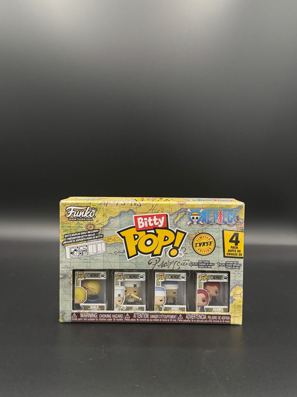Funko Bitty Pop! – One Piece 4er-Pack Serie 3 | Chase Edition