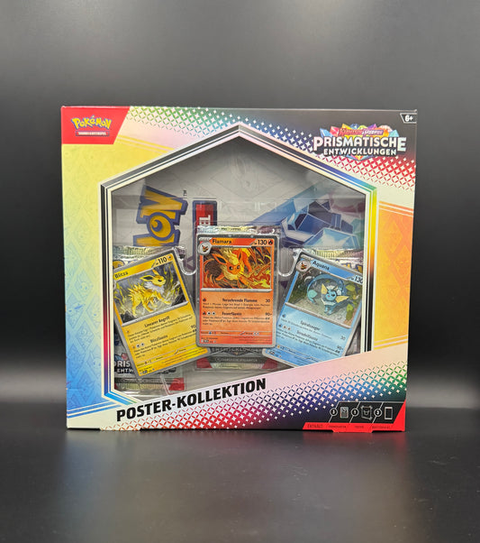Pokémon TCG – Prismatische Entwicklungen Poster-Kollektion | Karmesin & Purpur | DE | NEU & SEALED