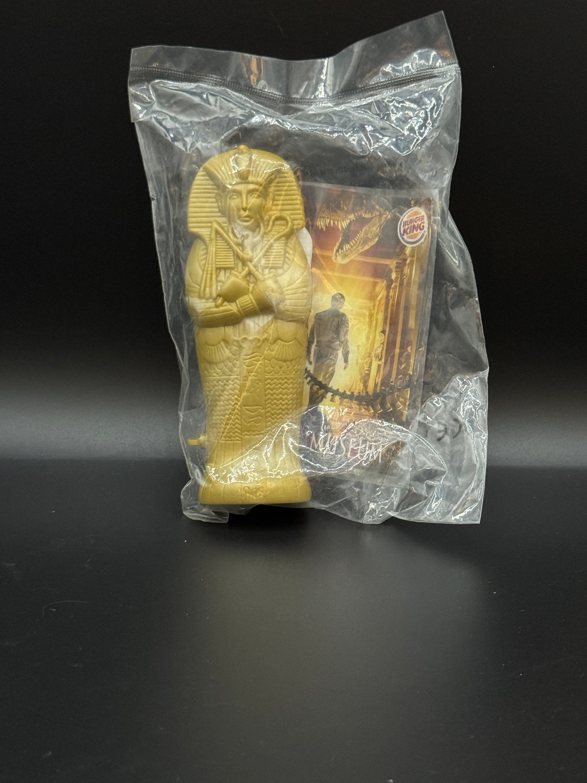 Burger King Kids Club Meal – Nachts im Museum Pharao Sarkophag Figur | 2006 | NEU & SEALED